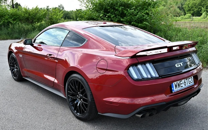 Ford Mustang cena 163221 przebieg: 11000, rok produkcji 2019 z Podkowa Leśna małe 497